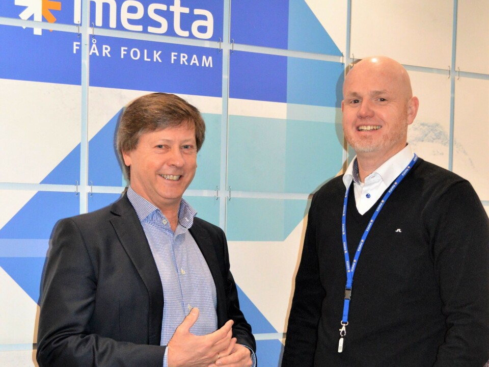 Fra venstre: Rune Kilstad (Evry) og Runar Nilssen (Mesta).