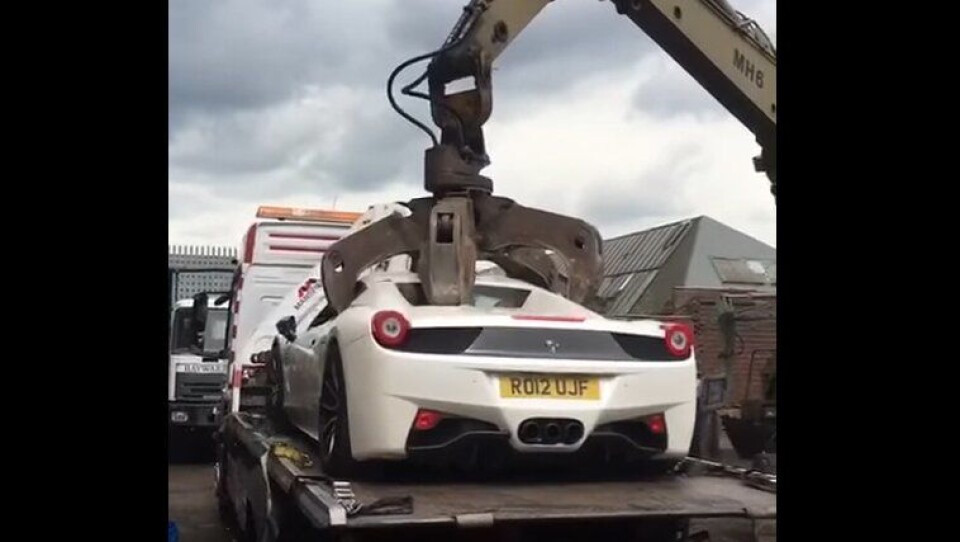 Ferrari 548 Spyder Birmingham knuses