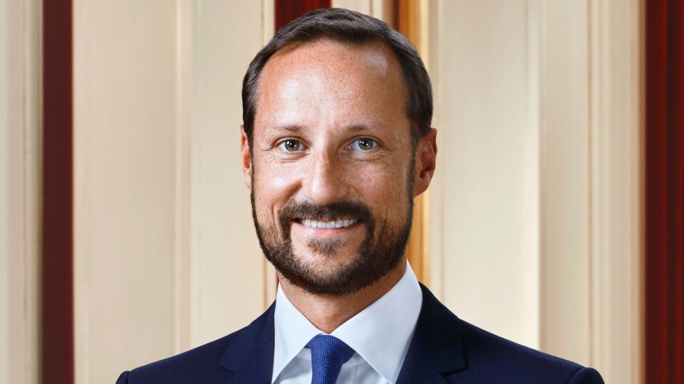 H.K.H. Kronprins Haakon besøker bergindustri i Vestfold.