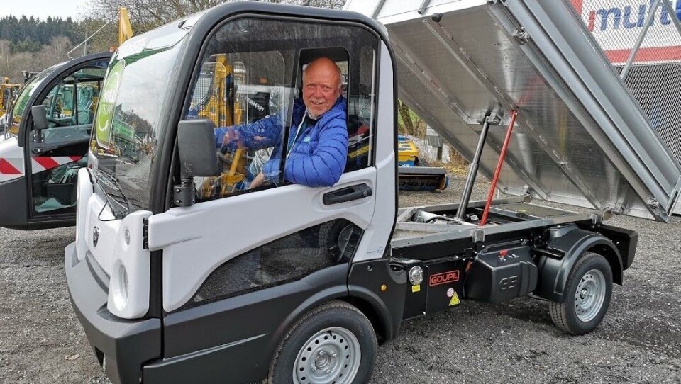 Salgssjef Jan Hestbråten melder om at de elektriske kjøretøyene Polaris Goupil G5 Lithium går unna som «varme hveteboller» om dagen.