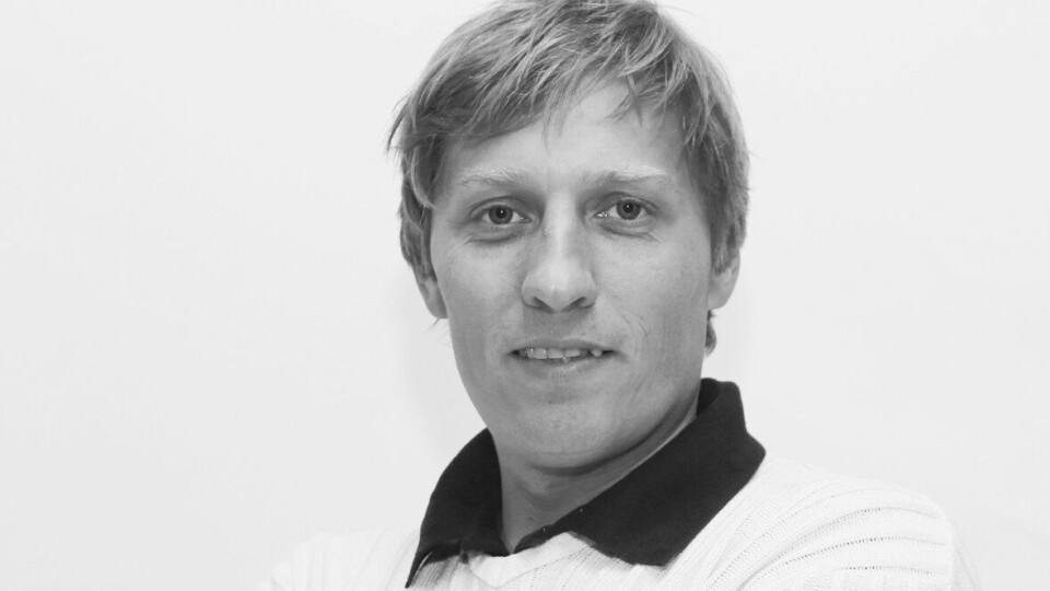 Redaktør Klaus Eriksen i Anlegg&Transport. Redaktør Klaus Eriksen i Anlegg&Transport.