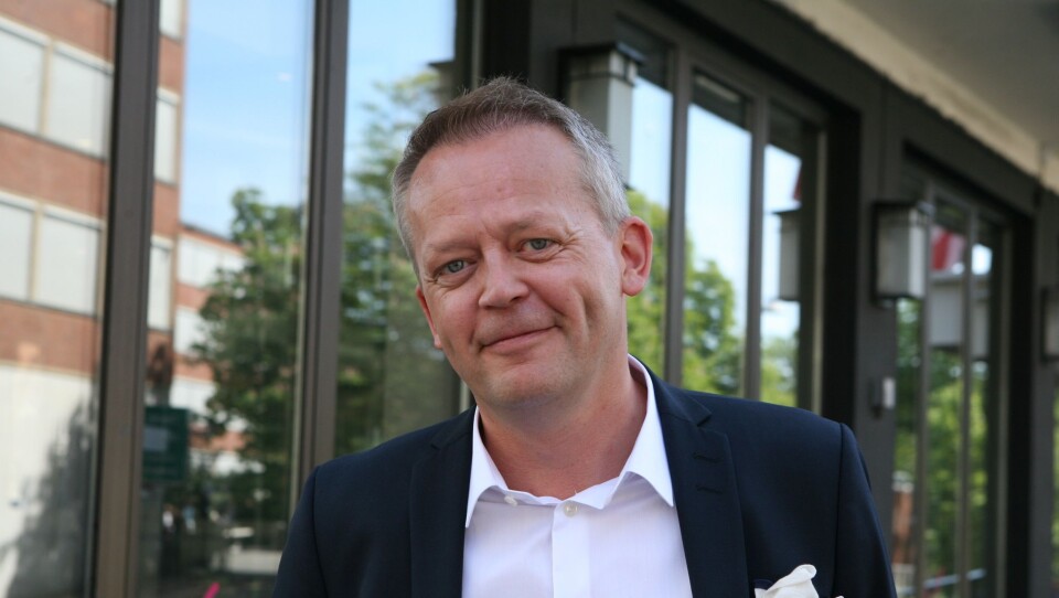 Schenker-sjef Knut Eriksmoen pusher grenser. I dag inviterer han til Schenker Forum med fokus på kunnskap, industriens logistikk og handelens krav til logistikk. Foto: Per Dagfinn Wolden
