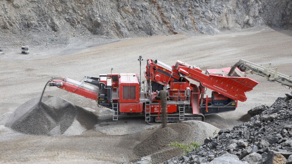 Terex Finlay C-1540 dual power.