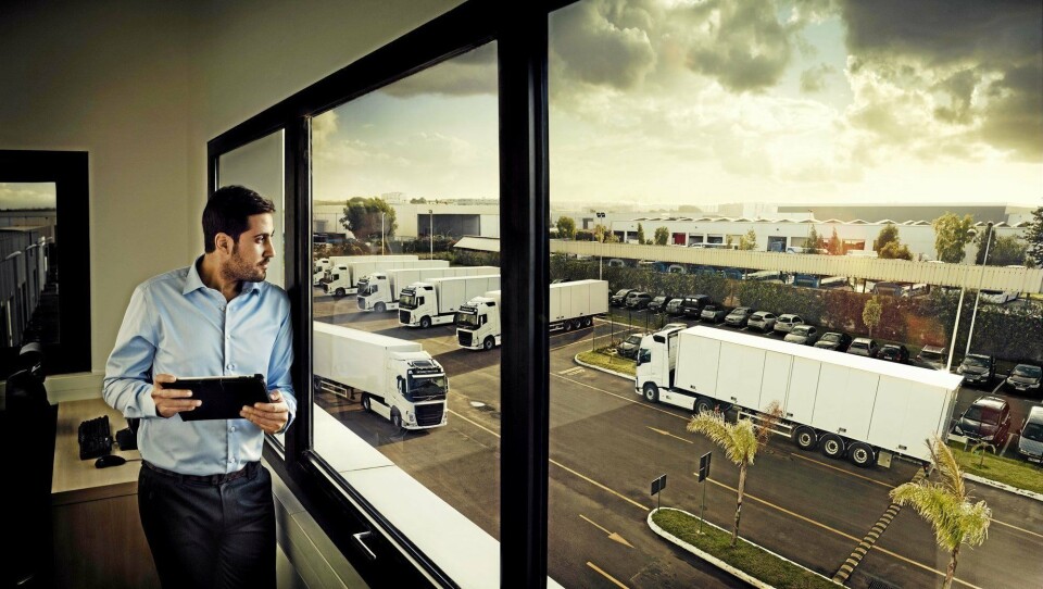 I Volvo Connect vil kundene få en komplett oversikt over flåten via en brukervennlig portal.