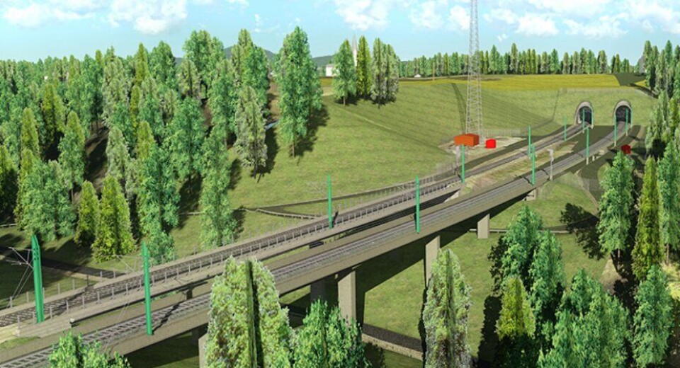 Ålborgvegen jernbanebru og løsmassetunnelen Wergelandstunnelen er en del av kontrakten for Venjar-Eidsvoll nord, og tas i bruk i 2022.