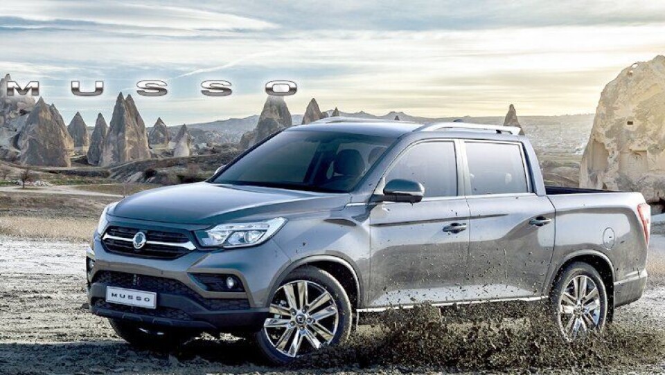 I 2023 ser Ssangyong for seg å lansere en elektrisk versjon av pickupen Musso.