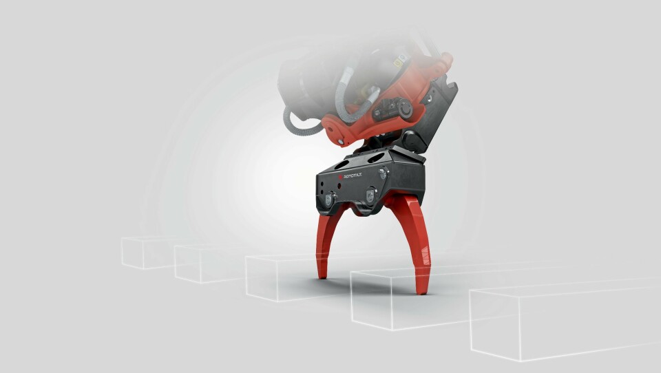 NYHET: Kloa RR820 «matcher» følgende tiltrotatorer og redskapsfester: R4 med S45 RR/QC45 RR og R5 med S60 RR/QC60 RR.
