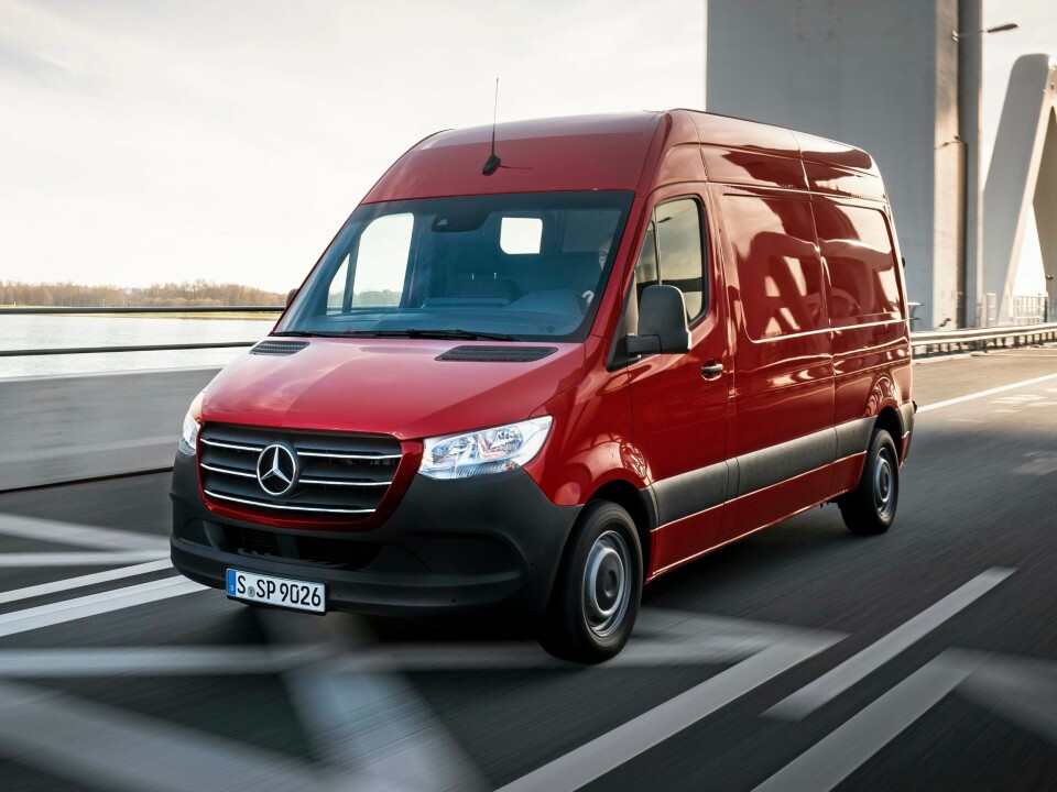 KANDIDAT: Mercedes-Benz Sprinter.
