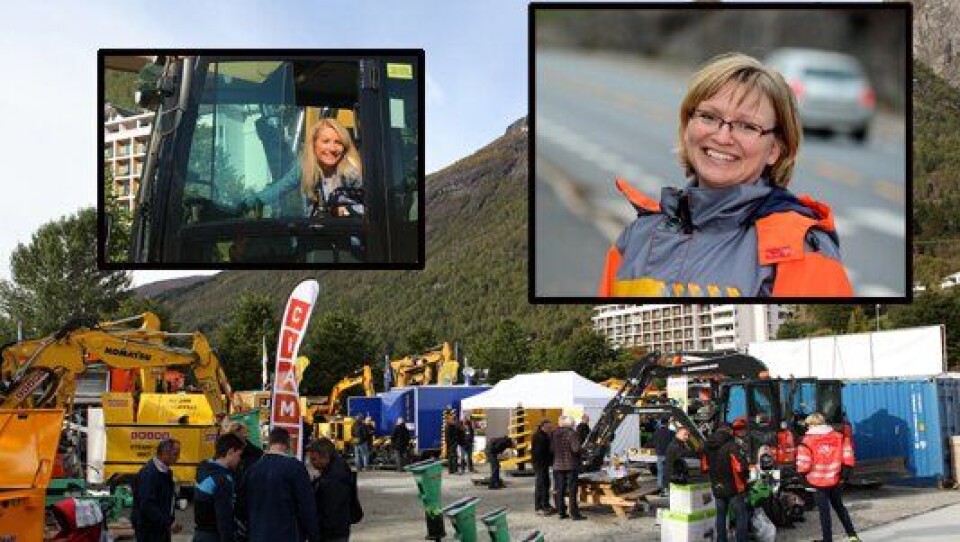 Administrerende direktør Julie M. Brodtkorb (bildet t.v.) i MEF og avdelingsdirektør i Vegdirektoratet, Bettina Sandvin, deltar på Loendagene 2018.
