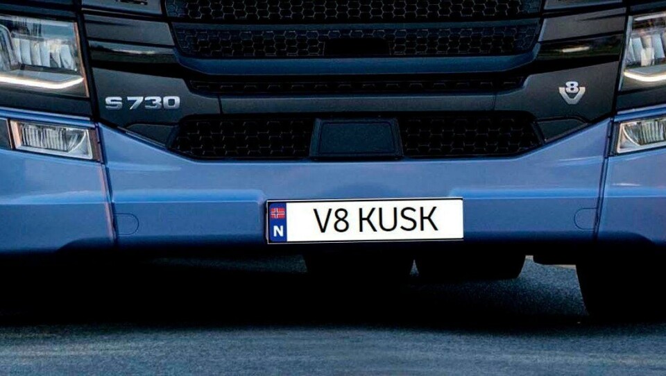 Illustrasjon Scania S730 V8.