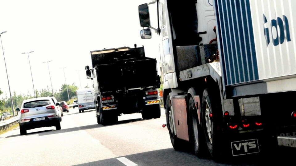 En stor del av transportbransjen har ikke kontroll på arbeidstiden til de ansatte.