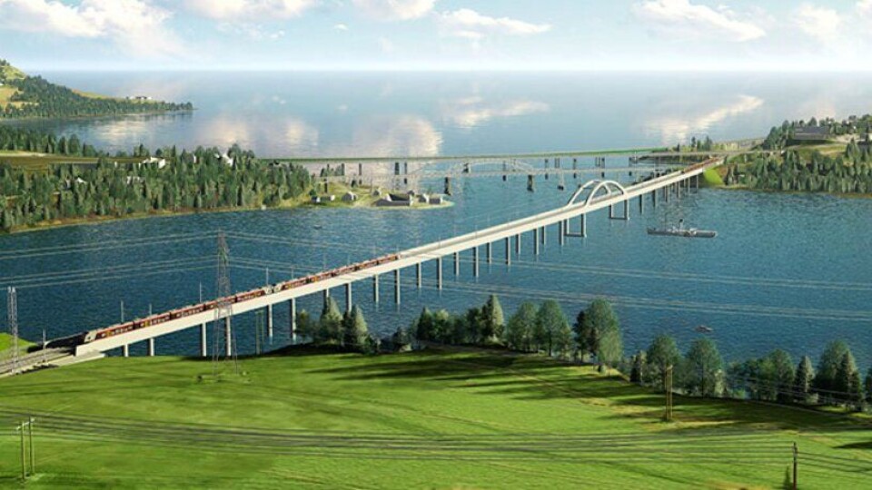 Kontrakten omfatter blant annet byggingen av Minnevika jernbanebru, som med sine 836 meter blir Norges lengste jernbanebru.