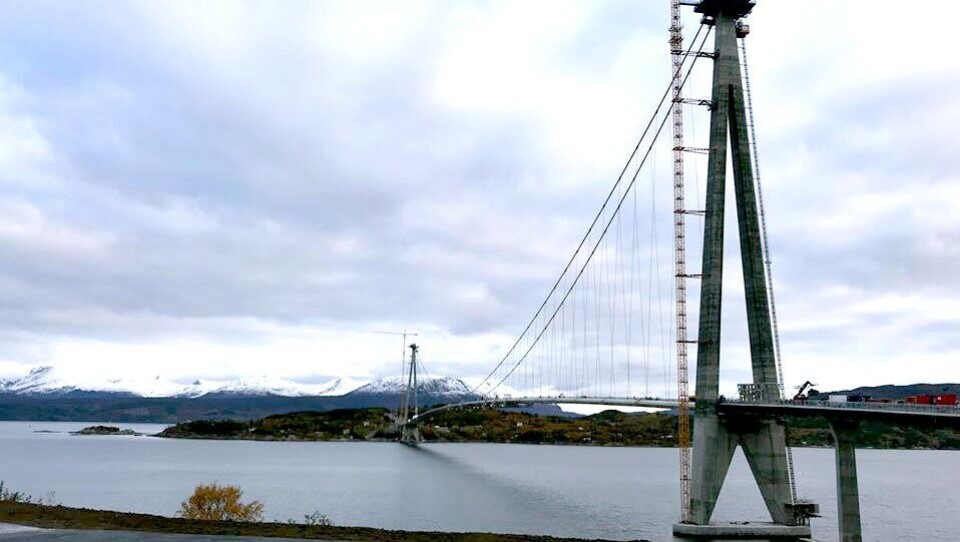 E6 Hålogalandsbrua åpnes 9. desember 2019.