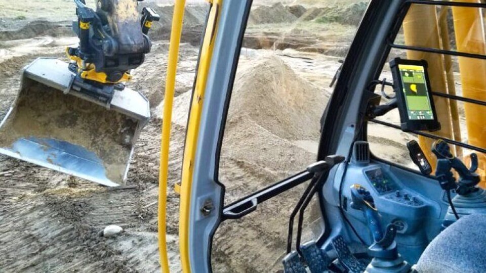 Engcon/Trimble-funksjonen «Automatisk tiltfunksjon» beregnes å være klar for leveranse fra midten av november 2018.