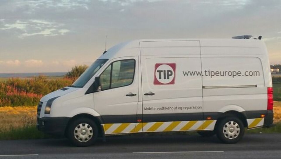 Nytt mobilt verksted fra TIP Trailer Services.