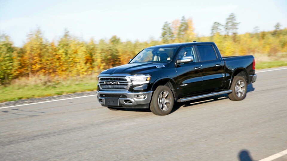 RAM 1500 2019-modell er i Norge tilgjengelig gjennom forhandleren VS Auto AS.