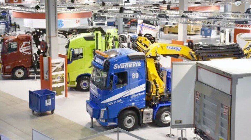 Det er duket for en stor transportmesse i Norge i 2019, etter at Transport & Logistikk har slått seg sammen med NLFs messe Transport for sammen å bli en større messe - med navnet Transport & Logistikk. Bildet er hentet fra Transport 2016.