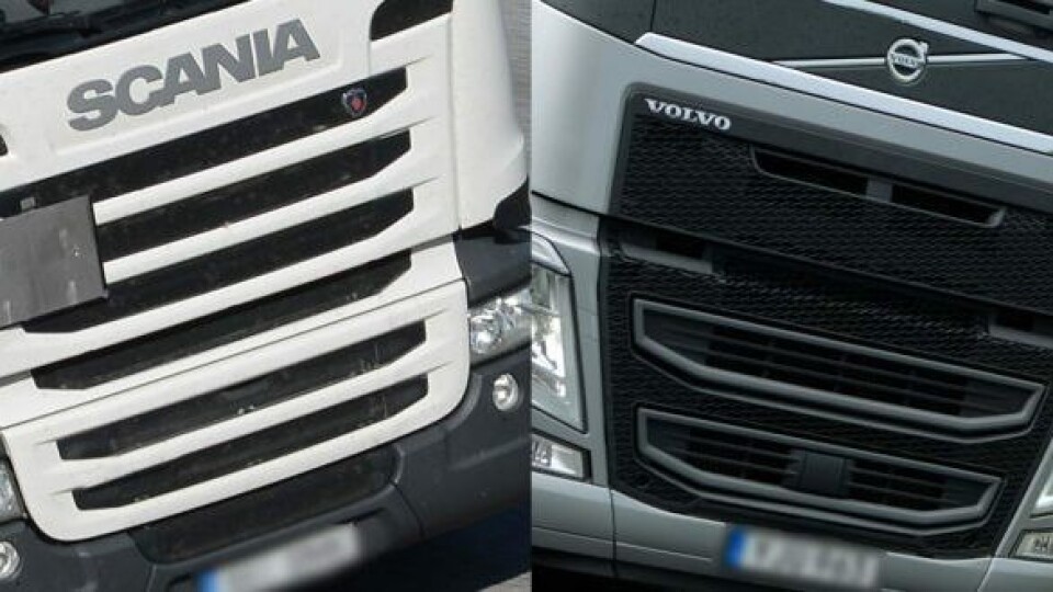Patent-tvist mellom Volvo og Scania.