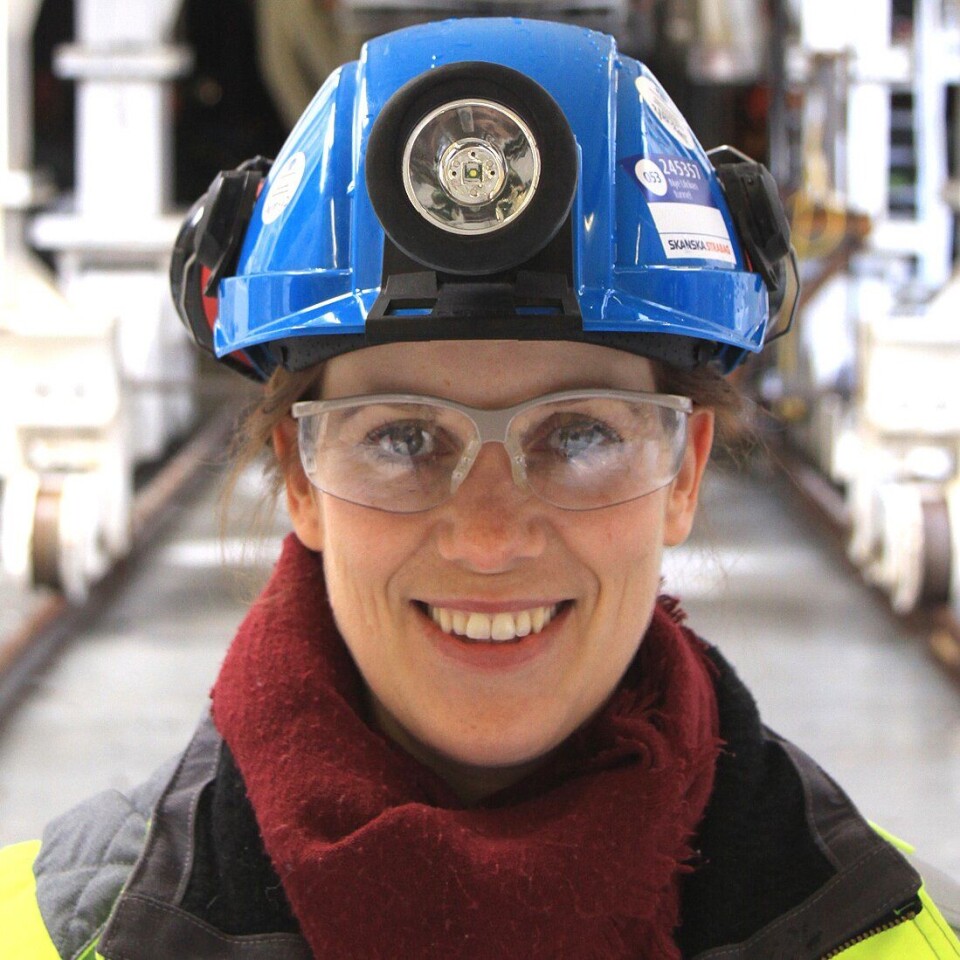 Katrine Sælendsminde Erstad er prosjektsjef for Arna-Fløen i Bane Nor.