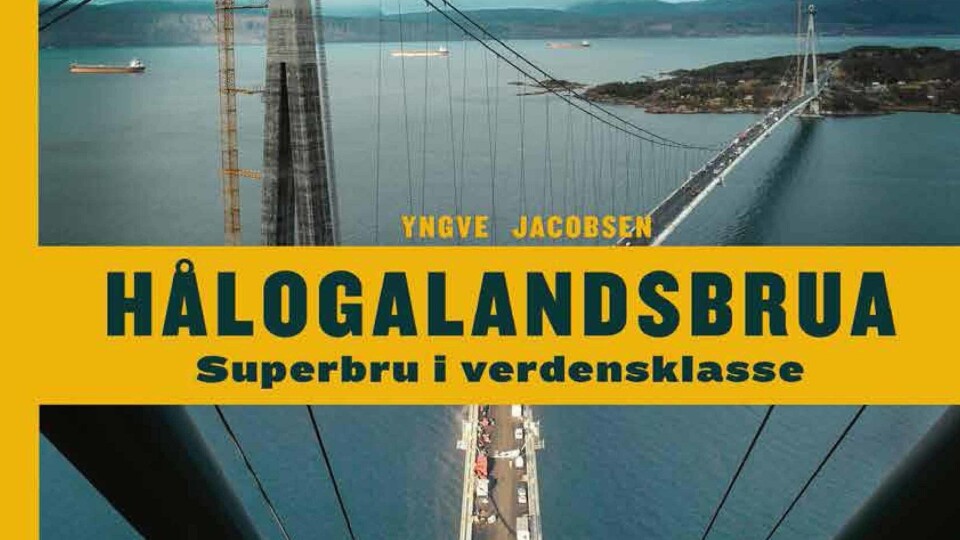 Ny bok om byggingen av Hålogalandsbrua, av Yngve Jacobsen.