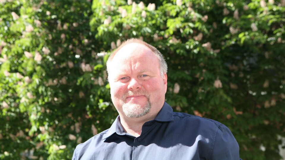 Daglig leder Leif Sagen i Meyership har stor tro på frakten av Nova Sea-laksen med tog. Foto: Per Dagfinn Wolden