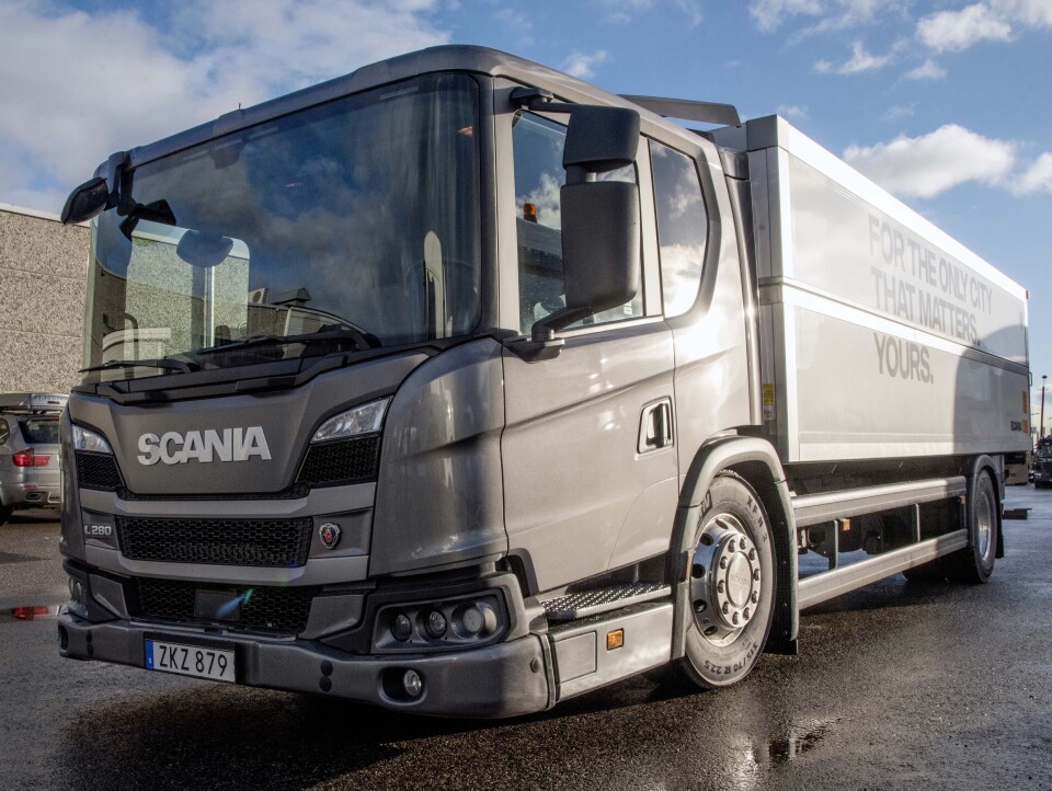 FØRSTE GANG: Scania L-serie blir et nytt bekjentskap for de aller fleste under Scania Winter.
