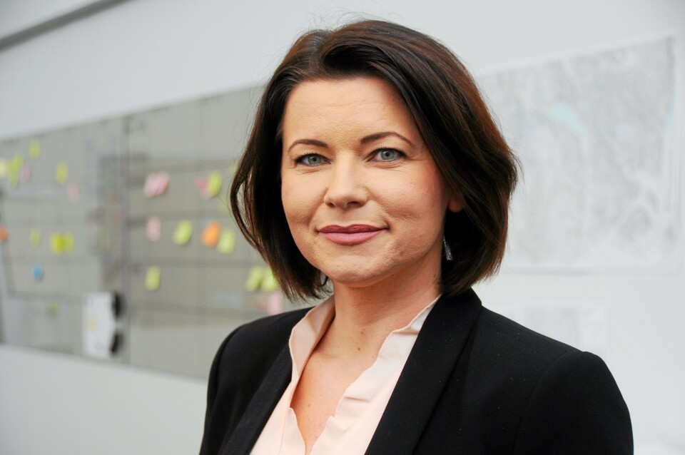 SETTE FART: Prosjektleder Olga Wilhelmsen får jobben med å få strekningen raskest mulig klar for utbygging. Foto: Nye Veier