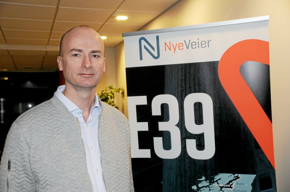 PLANEN KLAR: Prosjektdirektør Asbjørn Heieraas i Nye Veier. Foto: Nye Veier