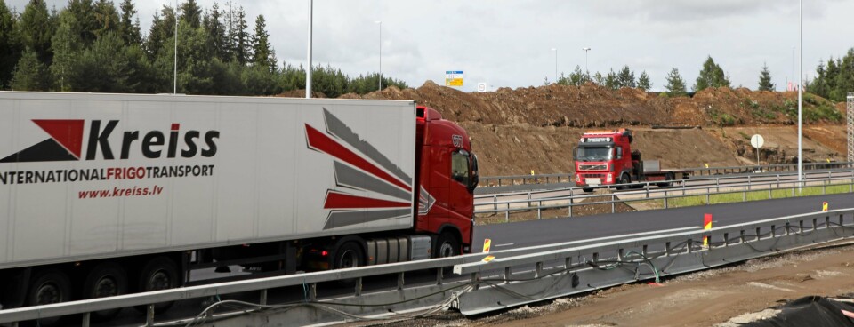 VANLIG SYN: Kreiss er blant de store aktørene å transport av norsk fisk til Europa. Her fra E6 ved Gardermoen. VANLIG SYN: Kreiss er blant de store aktørene å transport av norsk fisk til Europa. Her fra E6 ved Gardermoen.