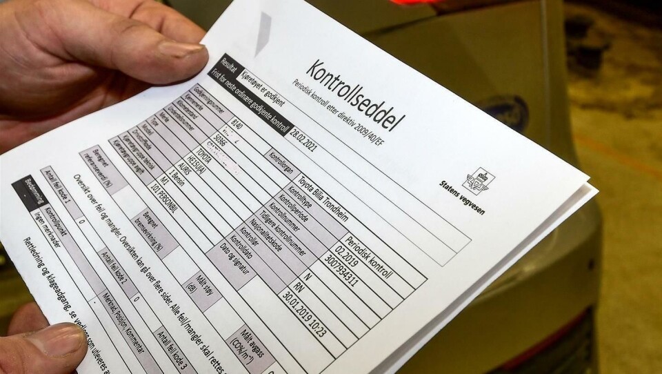 Nå er det datoen du tok EU-kontroll som avgjør når fristen for den neste blir. Ikke siste siffer i registrerings-nummeret som det har vært til nå.