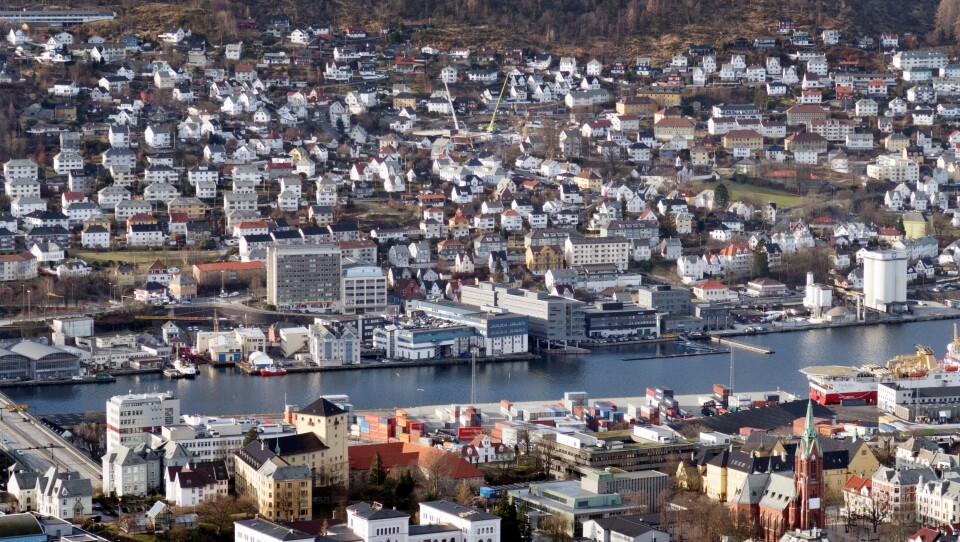 Bergen Havn. Foto: Espen Braata