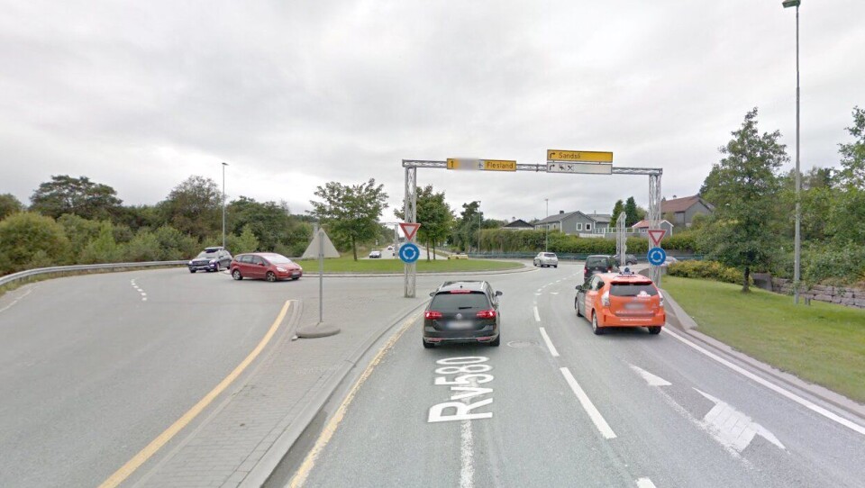 Riksvei 580 Sandslikrysset i Bergen skal oppgraderes for ca. 200 millioner kroner.