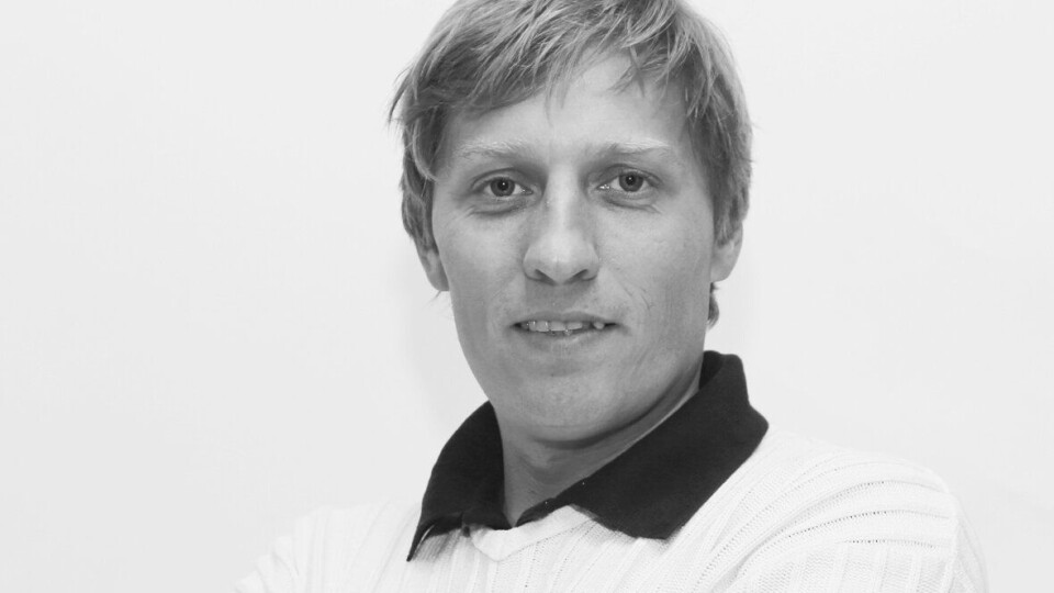 Redaktør Klaus Eriksen i Anlegg&Transport. Redaktør Klaus Eriksen i Anlegg&Transport.
