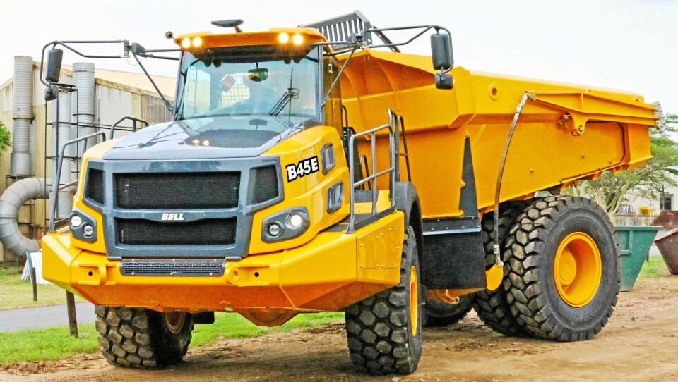 NY: To-akselutgaven av Bell B45E har premiere på Bauma.