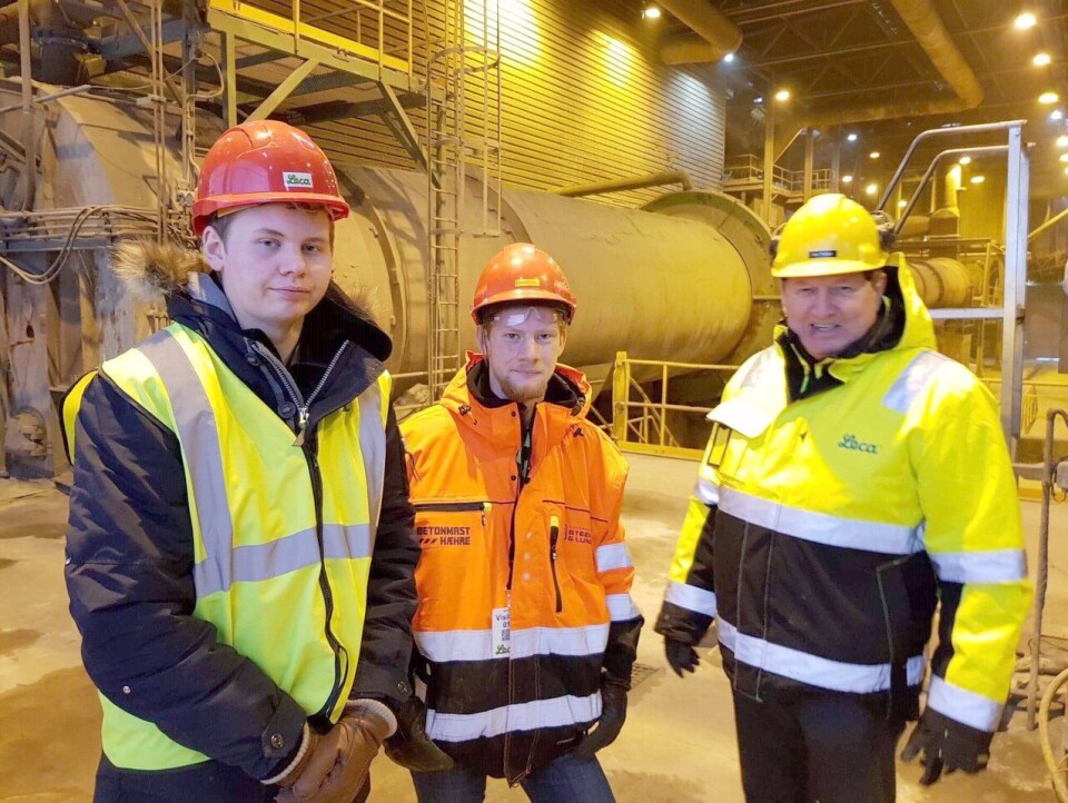 Bedriftsbesøk hos Leca Norge.