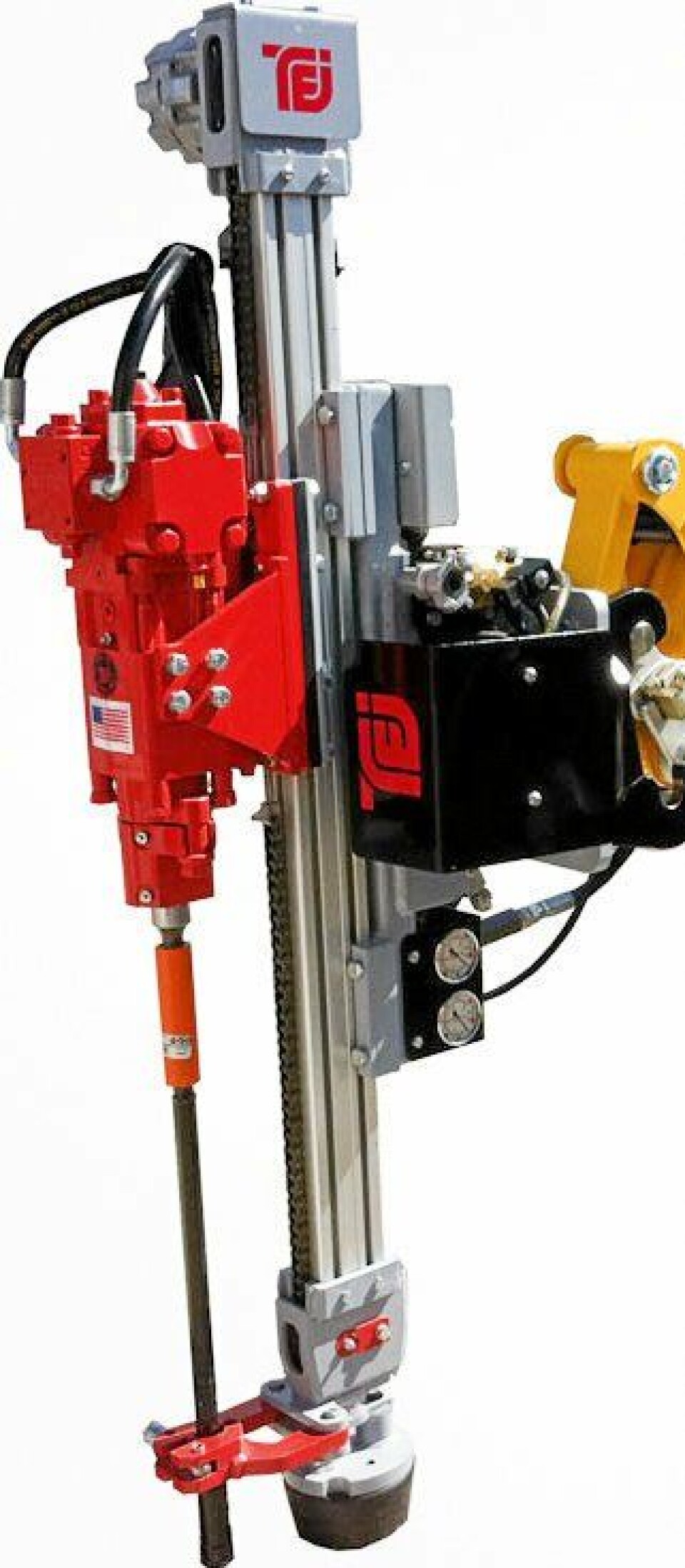 BORETÅRN: TE326 er beregnet for de mellomstore Brokk-maskinene 300 og 500.