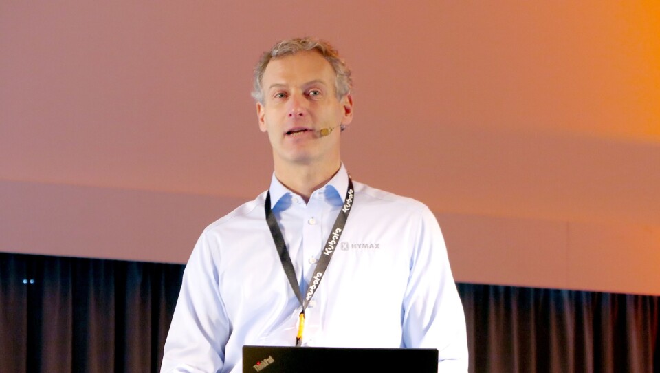 Adm. direktør Anders Henni varsler en rekke tiltak som skal styrke Hymax ytterligere som leverandør av maskiner under 10 tonn.