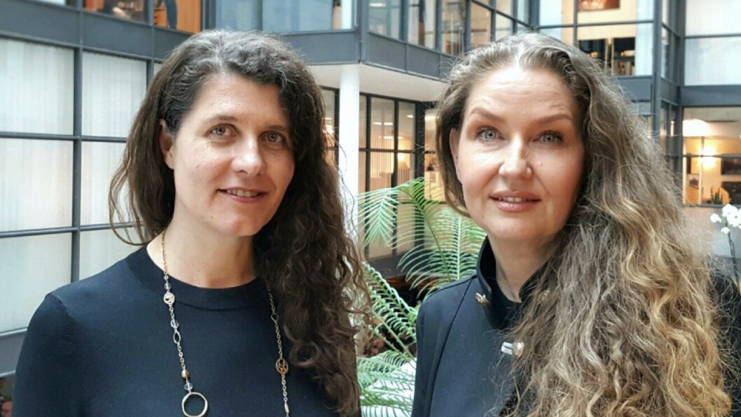 - Jeg gleder meg til å jobbe sammen med Katharina Bramslev og resten av det dyktige teamet, sier Hege Schøyen Dillner, til høyre på bildet. - Jeg gleder meg til å jobbe sammen med Katharina Bramslev og resten av det dyktige teamet, sier Hege Schøyen Dillner, til høyre på bildet.