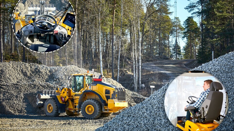 Telia, Ericsson og Volvo Construction Equipment tester Sveriges første 5G-nett for industriell bruk på Volvo CEs anlegg i Eskilstuna.