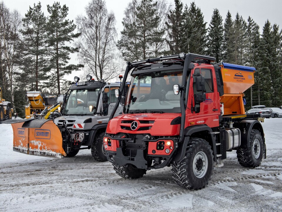 TRAKTOR/LASTEBIL: Forskjellen på en Unimog registrert som lastebil kontra traktor er hvem som kan kjøre den.