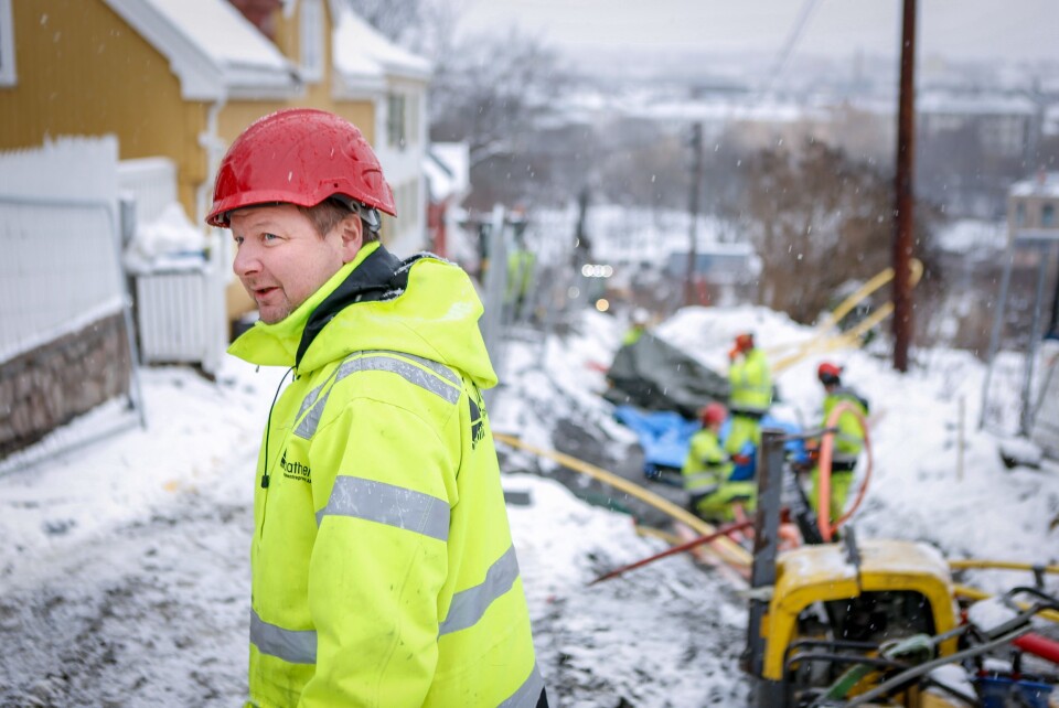 ENKLERE DOKUMENTASJON: Kai Gonella, anleggsleder i Braathen Landskapsentreprenør forteller at dokumentasjonsarbeidet er mye smidigere med SmartDok. ENKLERE DOKUMENTASJON: Kai Gonella, anleggsleder i Braathen Landskapsentreprenør forteller at dokumentasjonsarbeidet er mye smidigere med SmartDok.