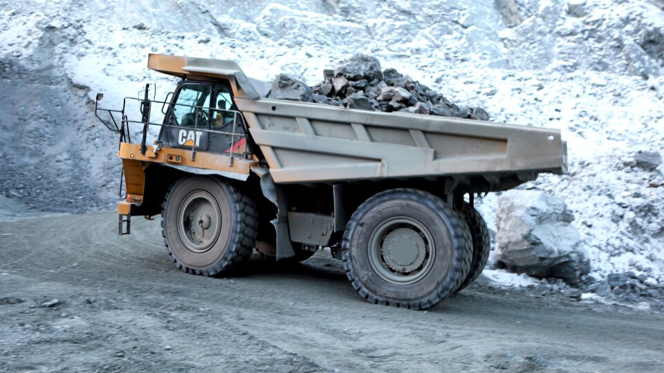 Bilde fra Sydvaranger Gruve i 2013.