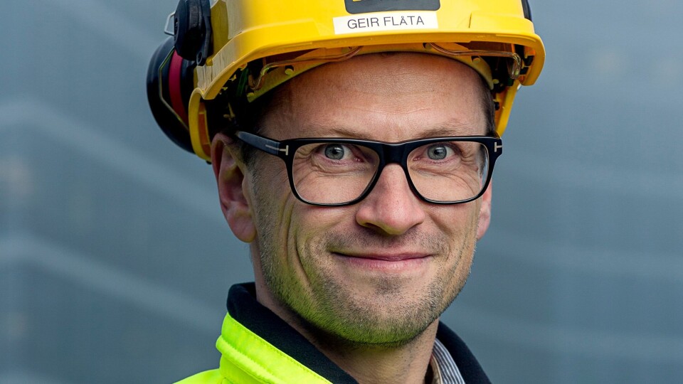 Geir Flåta, ny konserndirektør i AF Gruppen.