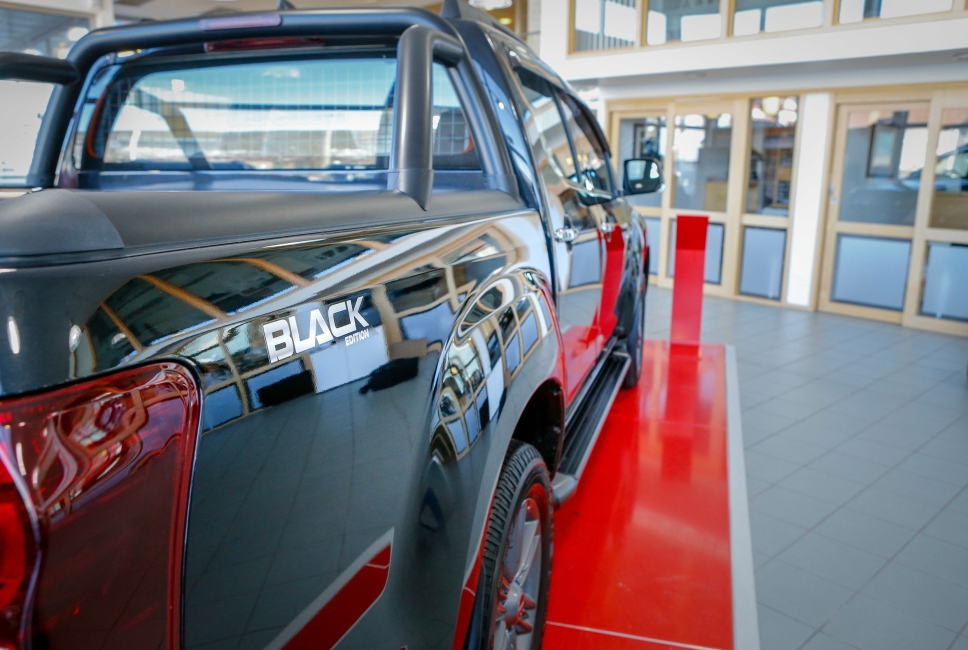 BLACK EDITION: De mørke detaljene gjør modellen Black Edition ekstra tøff.