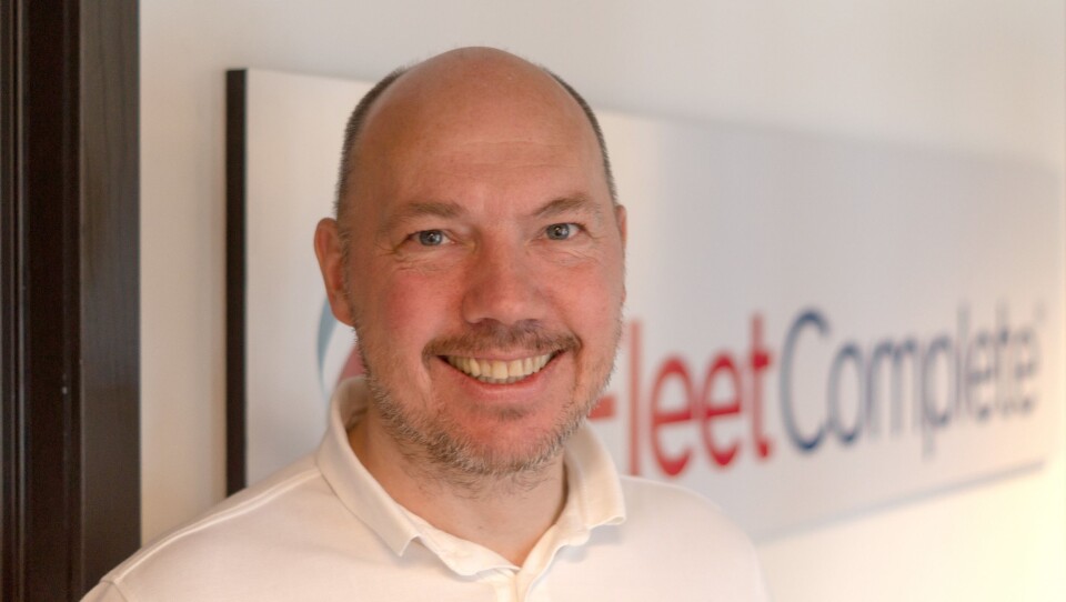 Gisle Andreassen, Partner Account Manager, Fleet Complete Norge.