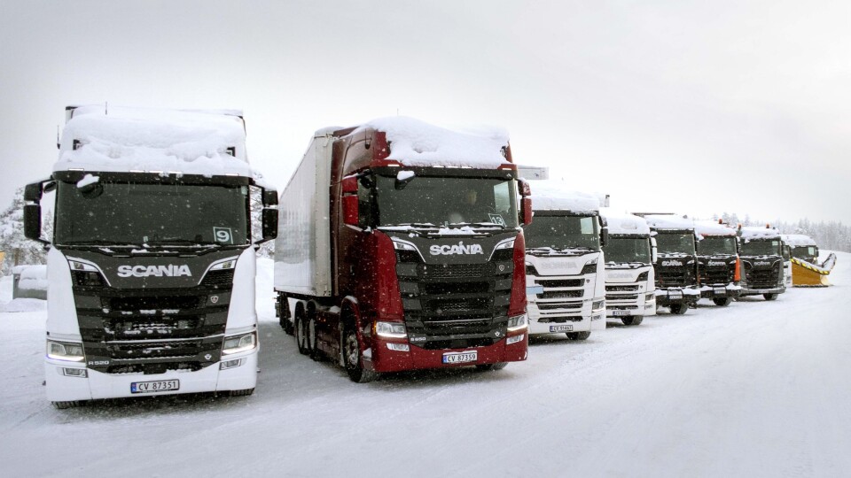 Bilde fra Scania Winter 2019.