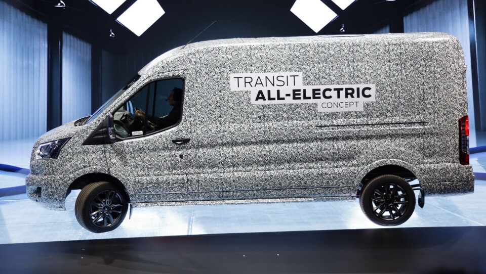Elektrisk 2-tonns Transit blir etter planen lansert i løpet av 2021.