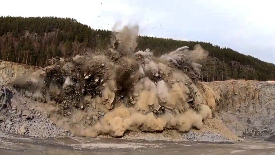 Valdres pukkverk Anleggsfilm.no