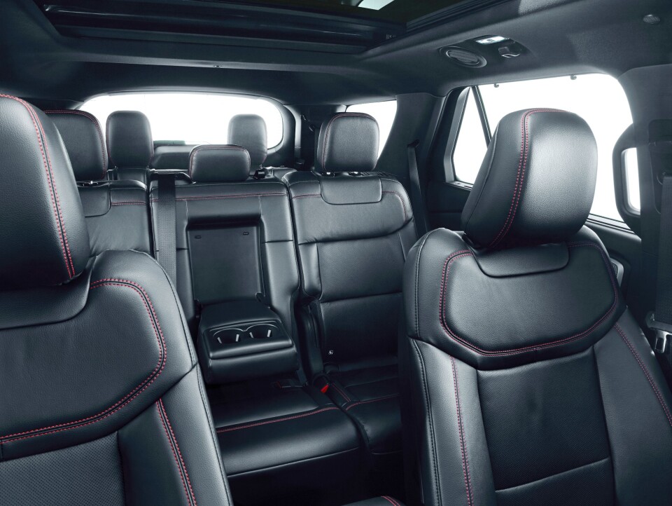 Nye 7-seters Ford Explorer SUV.