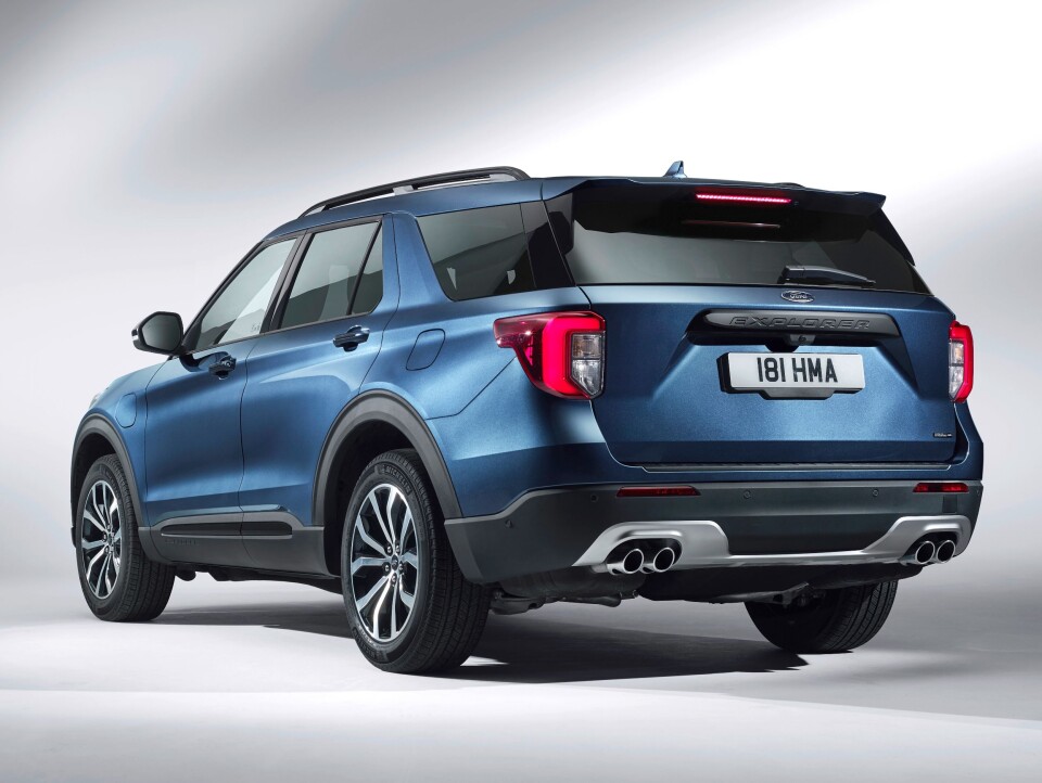 Nye 7-seters Ford Explorer SUV.